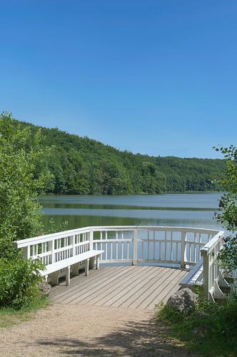 Idyll am Ukleisee,Holstein Zwitserland,Duitsland