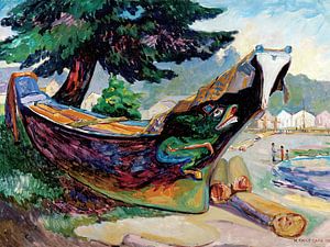 Emily Carr - Oorlogskano's, Regio Alert Bay, British Columbia