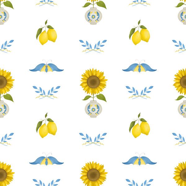 Italy Vintage Pattern by Petra Lizde