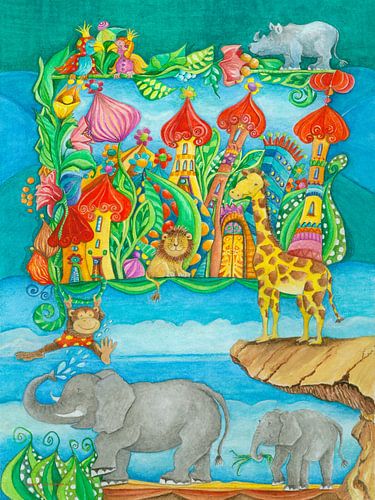 Zoogdieren Stad van Sonja Mengkowski