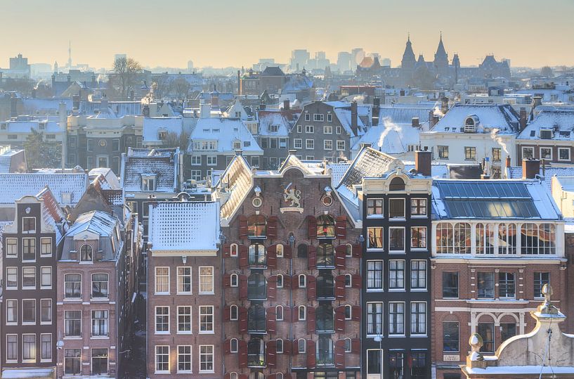 Amsterdam view kalvertoren by Dennis van de Water
