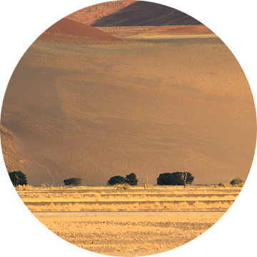 Woestijn landschap met duinen in Namibië. Zen, rust van Bobsphotography