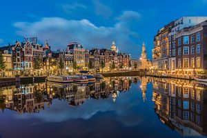 Halvemaansbrug Blaue Stunde