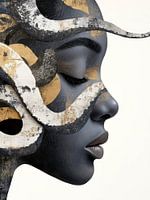 Medusa's Petrified Dreams - Gold and Shadows