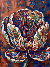 Vibrant Phoenix Flower