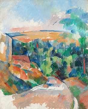 Cézanne, Die Kurve auf der Straße (ca. 1900-1906) von Atelier Liesjes