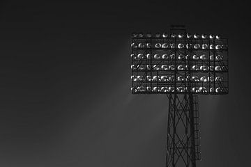 Stadion-Licht Feyenoord Stadion "De Kuip" in Rotterdam von MS Fotografie | Marc van der Stelt