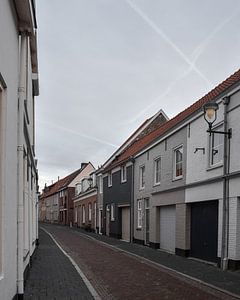 Pittoreske straat in Bergen op Zoom