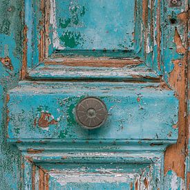 Turquoise Deur van HelloHappylife