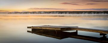 Vroege zonsopgang in Zweden van Hamperium Photography