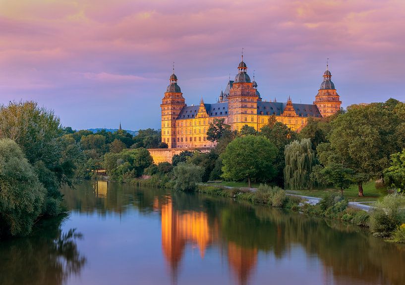 Château de Johannisburg à Aschaffenburg, Allemagne par Adelheid Smitt