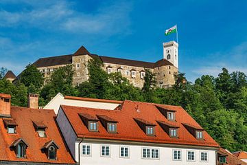 Le château de Ljubljana, Slovénie sur Gunter Kirsch