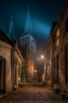 Deventer bij nacht