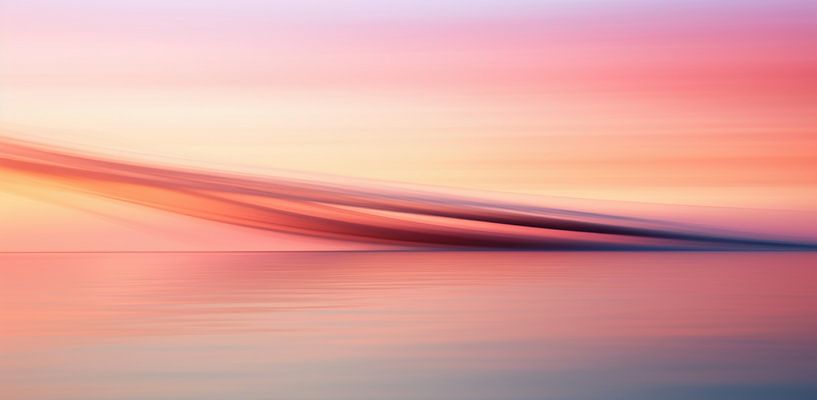 Gouden uur aan zee van fernlichtsicht
