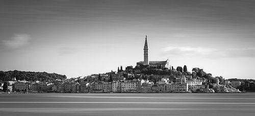 Rovinj in Black and White, Istria, Croatia by Henk Meijer Photography