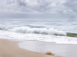 Sea, beach and clouds by natascha verbij