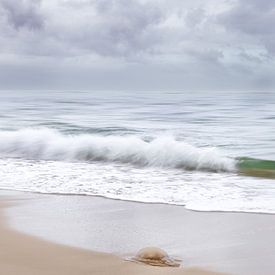 Meer, Strand und Wolken von natascha verbij