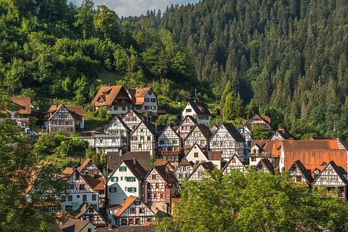 De vakwerkstad Schiltach in het Kinzigtal – een idyllisch historisch stadscentrum