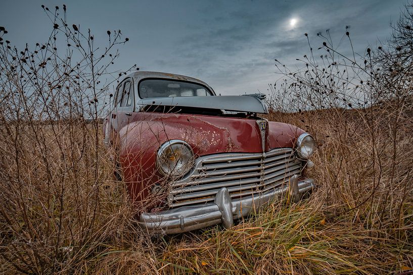 Abandoned Peugeot 203 by Arko Van pel