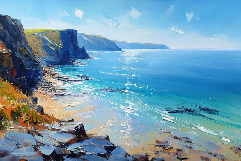 Küste von Cornwall von ARTemberaubend