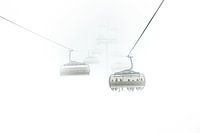 Lift in de mist