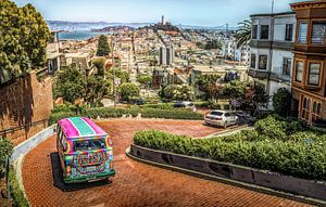 Lombard street von Loris Photography