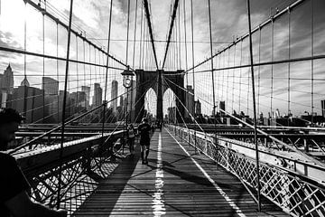 Brooklyn Bridge, New York City van Eddy Westdijk