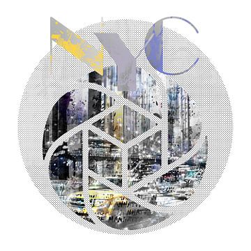 TRENDY DESIGN New York City | Geometric Mix No 4 von Melanie Viola
