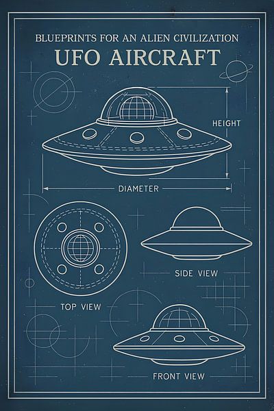 UFO Vliegtuig van rinda ratuliu