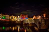 Roermond by night by Carola Schellekens thumbnail