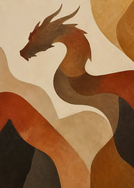 House of Dragons – Abstrakte Erdtöne