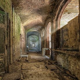 Abandoned Place - gloomy passage by Carina Buchspies