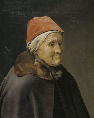 Een oude vrouw, Meester I.S.