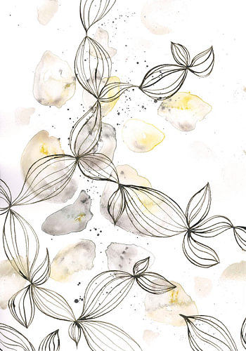 Blätter und Blüten