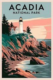 Acadia National Park by Poster Art Shop