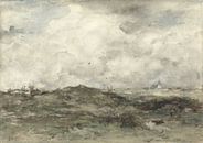 Paysage de dunes, Jacob Maris par Des maîtres magistraux Aperçu