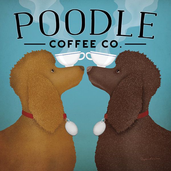 Café à double caniche, Ryan Fowler par Wild Apple