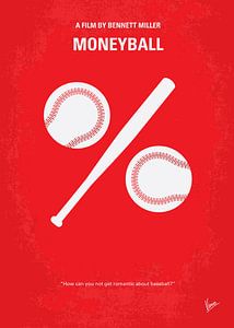 No191 My Moneyball minimal movie poster van Chungkong Art