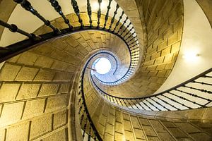 Die Wendeltreppe im Museo do Pobo Galego