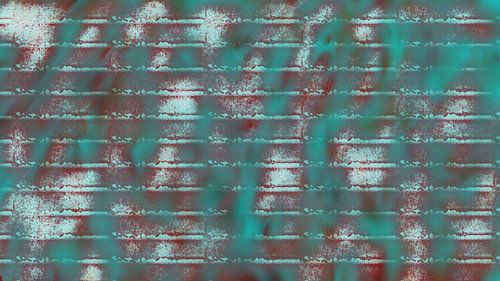 Grunge in groen rood wit