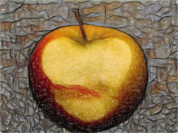 Snow White's apple by Henk Egbertzen