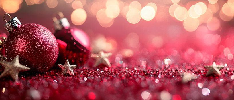 Weihnachten Glanz von Poster Art Shop