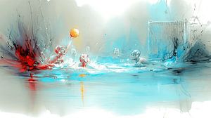 Splash Attack | Water Polo Action at the Target