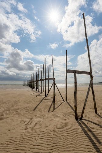 Voormalige steiger Vlieland-Texel