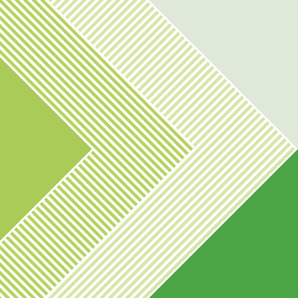 Abstract retro geometry by FRESH Fine Art