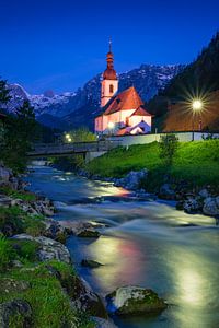 Dämmerung in Ramsau von Martin Wasilewski