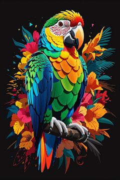 Papagei II von ArtDesign by KBK