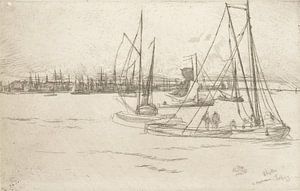 James McNeill Whistler, Amsterdam der Tolhuis - 1870