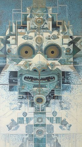 Lobby Mask by Eye catching paintings