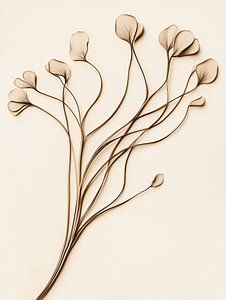 Trockene Blumen